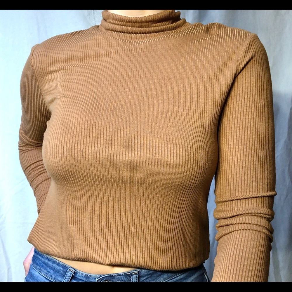Light brown lined long sleeve